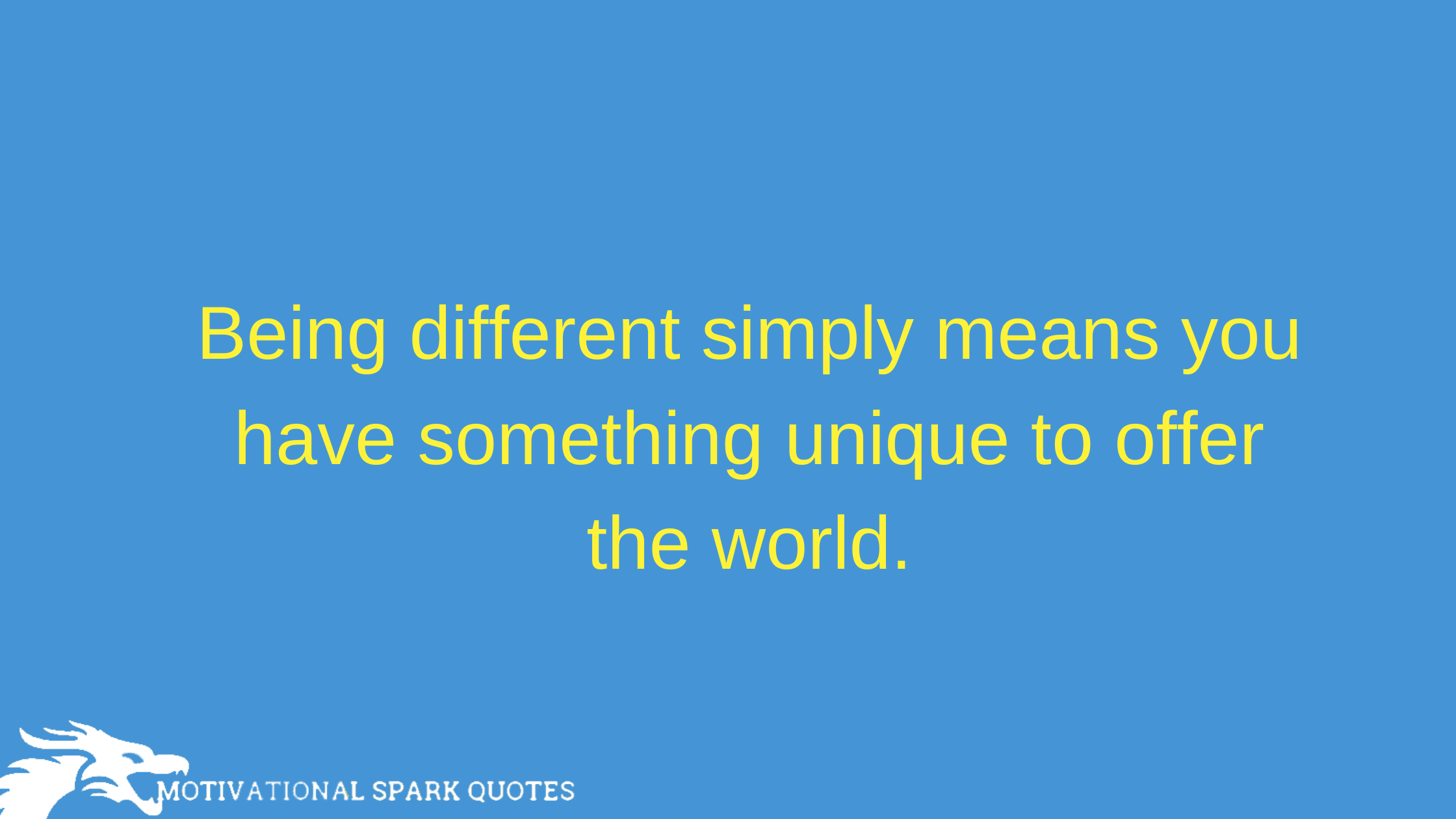 Quotes about being different