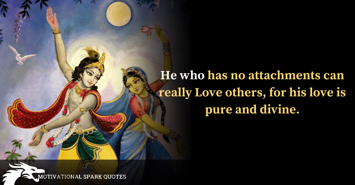 lord Krishna quotes on love-quotes on lord krishna